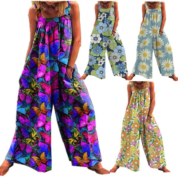 women's jumpsuits & rompers printing sleeveless rompers one piece set jumpsuit loose preppy style pants casual big pocket female overal, Black;white
women's jumpsuits & rompers printing sleeveless rompers one piece set jumpsuit loose preppy style pants casual big pocket female overal, Black;white