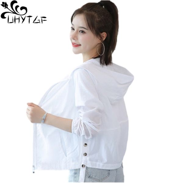 uhytgf hooded summer coat women s anti uv breathable thin sunscreen clothing long sleeved short jacket femme big size 1384 220819, Black;brown
uhytgf hooded summer coat women s anti uv breathable thin sunscreen clothing long sleeved short jacket femme big size 1384 220819, Black;brown
