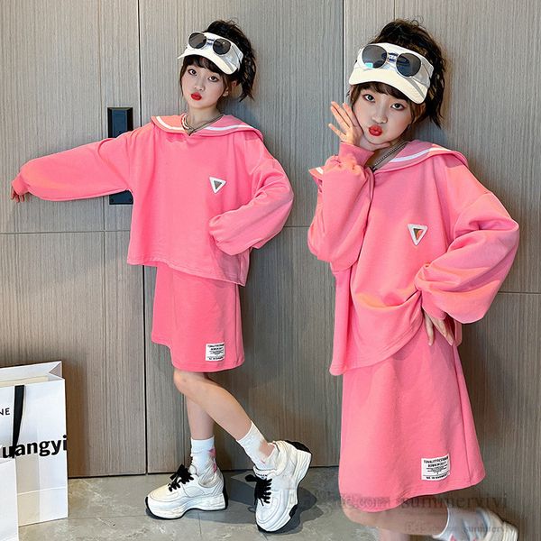 preppy style kids clothes sets girls stripe lapel long sleeve triangle labeling sweatshirt vest dress 2pcs children outfits q7929, White
preppy style kids clothes sets girls stripe lapel long sleeve triangle labeling sweatshirt vest dress 2pcs children outfits q7929, White