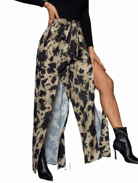 tie dye split thigh belted pants t9po#, Black;white
tie dye split thigh belted pants t9po#, Black;white