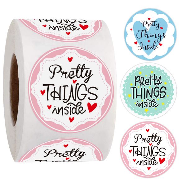 pretty things inside stickers round pink small business thank you for shopping stickers with hearts holiday adhesive sticker envelop seals 1
pretty things inside stickers round pink small business thank you for shopping stickers with hearts holiday adhesive sticker envelop seals 1