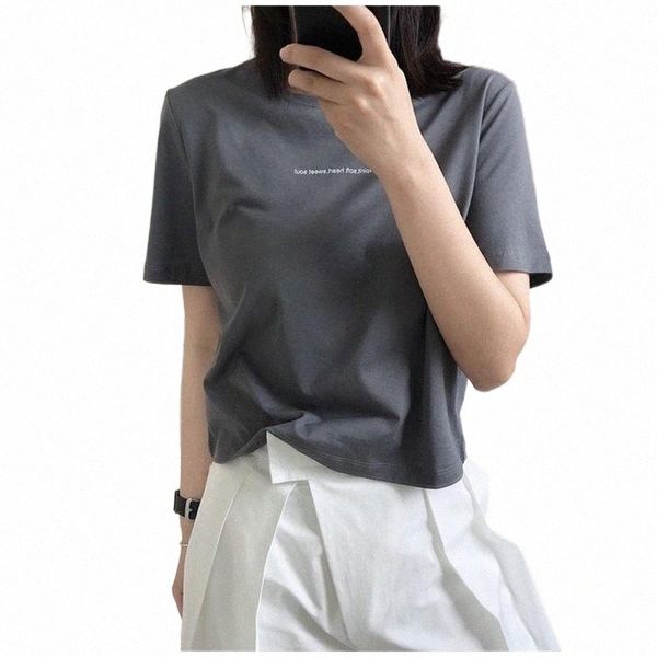 summer high waist short t-shirt letter print sleeve loose cool for women women's b0zb#, White
summer high waist short t-shirt letter print sleeve loose cool for women women's b0zb#, White