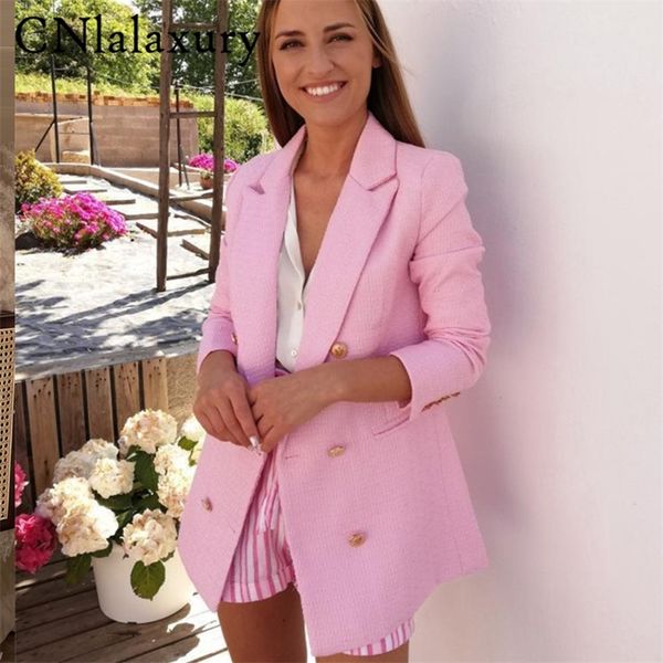spring autumn women fashion vintage white pink tweed blazers and jackets chic button office suit coat ladies elegant outwear 220818, Black;brown
spring autumn women fashion vintage white pink tweed blazers and jackets chic button office suit coat ladies elegant outwear 220818, Black;brown