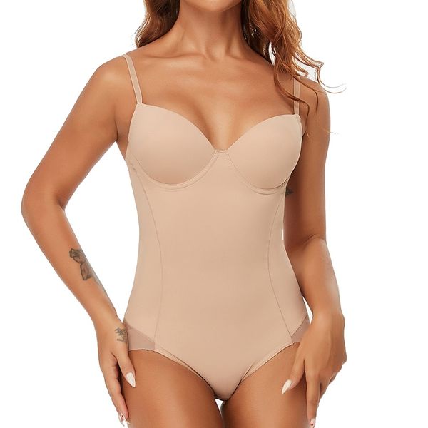 women shapewear bodysuits waist trainer full body shaper built-in bra camisole undershirt, Black;white
women shapewear bodysuits waist trainer full body shaper built-in bra camisole undershirt, Black;white
