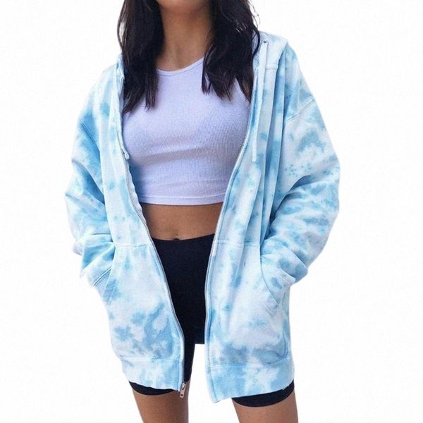 women's hoodies & sweatshirts zipper hooded hoodie women tie dye printing with pocket long sleeve autumn winter coat n3sb#, Black
women's hoodies & sweatshirts zipper hooded hoodie women tie dye printing with pocket long sleeve autumn winter coat n3sb#, Black