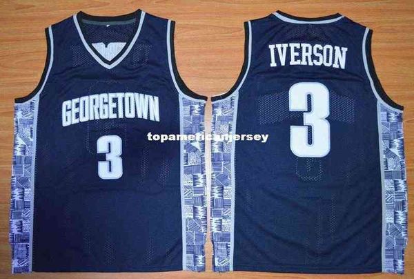 university #3 allen iverson georgetown hoyas college bethel high school jersey customize any number size and player name xs-6xl vest jerseys, Black
university #3 allen iverson georgetown hoyas college bethel high school jersey customize any number size and player name xs-6xl vest jerseys, Black