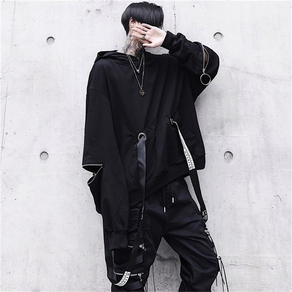 houzhou black men's hoodies goth sweatshirt hood autumn techwear gothic darkwear hoodie sweatshirts streetwear hip hop harajuku 220817
houzhou black men's hoodies goth sweatshirt hood autumn techwear gothic darkwear hoodie sweatshirts streetwear hip hop harajuku 220817