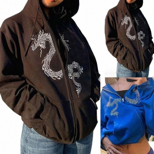 women's hoodies & sweatshirts y2k zip up hoodie 2021 winter women streetwear hooded loose front pockets rinestone oversized hoody 41d6#, Black
women's hoodies & sweatshirts y2k zip up hoodie 2021 winter women streetwear hooded loose front pockets rinestone oversized hoody 41d6#, Black