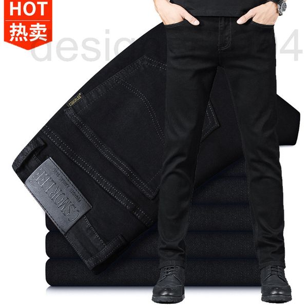 men's jeans designer csmorlee spring / summer black straight elastic slim fit casual pants men's counter fashion brand ronu, Blue
men's jeans designer csmorlee spring / summer black straight elastic slim fit casual pants men's counter fashion brand ronu, Blue