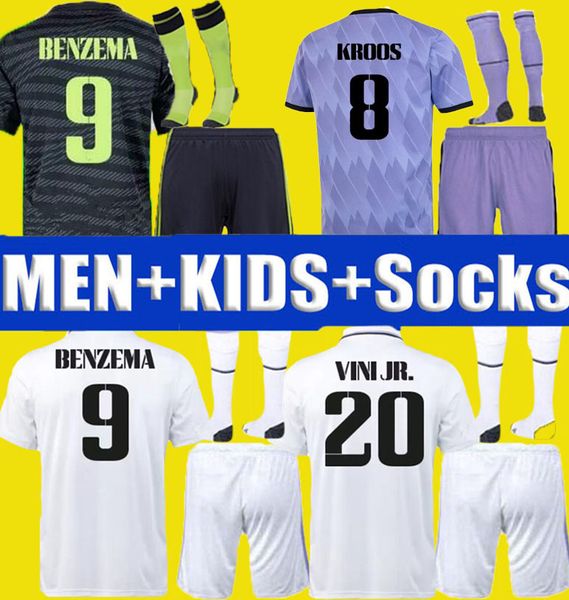 vini jr benzema soccer jersey 22 23 football shirt real madrids camavinga alaba modric valverde fourth camiseta men kids full set 2021 2022, Black;yellow
vini jr benzema soccer jersey 22 23 football shirt real madrids camavinga alaba modric valverde fourth camiseta men kids full set 2021 2022, Black;yellow