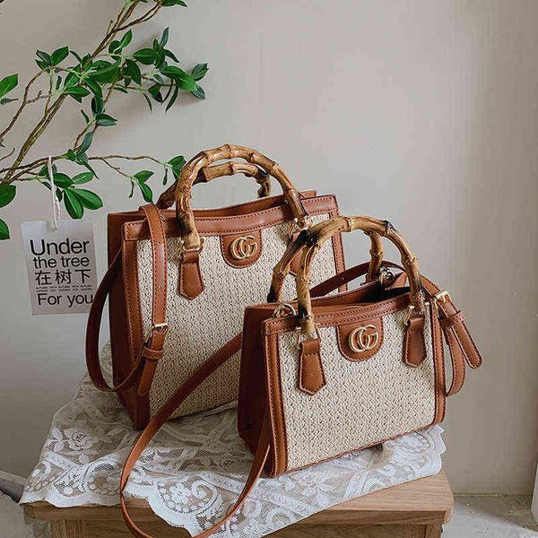 new sling one shoulder bag women's portable rattan woven straw style spring outing tote women purses
new sling one shoulder bag women's portable rattan woven straw style spring outing tote women purses