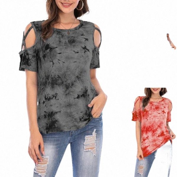 women's t-shirt self designed 2021 summer short sleeve round neck tie dyed t34h#, White
women's t-shirt self designed 2021 summer short sleeve round neck tie dyed t34h#, White