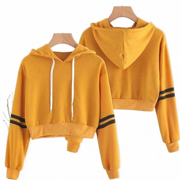 women's hoodies & sweatshirts fashion sweatshirt women varsity-striped drawstring crop hoodie jumper pullover drop q5mo#, Black
women's hoodies & sweatshirts fashion sweatshirt women varsity-striped drawstring crop hoodie jumper pullover drop q5mo#, Black