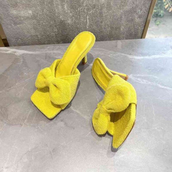 fabric slippers soft women's summer slippers modern slippers with bows decorative open end high heels series, Black
fabric slippers soft women's summer slippers modern slippers with bows decorative open end high heels series, Black