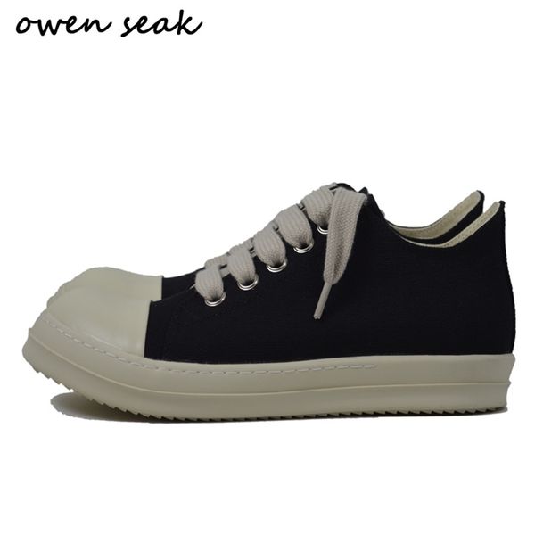 22ss owen seak men casual canvas shoes luxury trainers lace up sneakers women loafers spring autumn flats black shoes big size 220818
22ss owen seak men casual canvas shoes luxury trainers lace up sneakers women loafers spring autumn flats black shoes big size 220818