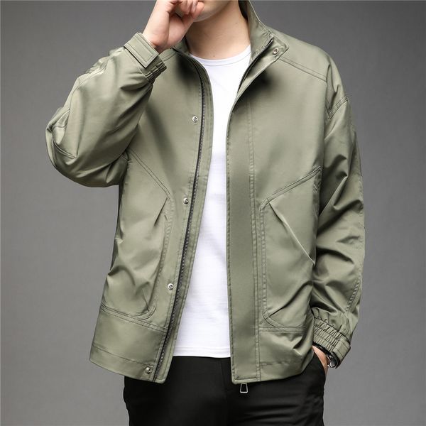 coodrony brand bomber jacket men clothing fashion streetwear zipper coats autumn winter arrivals windbreaker outerwear z8121, Black;brown
coodrony brand bomber jacket men clothing fashion streetwear zipper coats autumn winter arrivals windbreaker outerwear z8121, Black;brown
