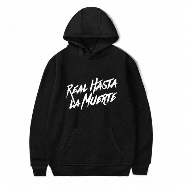 men's hoodies & sweatshirts fashion sweatshirt anuel real hasta la muerte hip hop hoodie men/women male/ladies kpop hoody 802o#, Black
men's hoodies & sweatshirts fashion sweatshirt anuel real hasta la muerte hip hop hoodie men/women male/ladies kpop hoody 802o#, Black