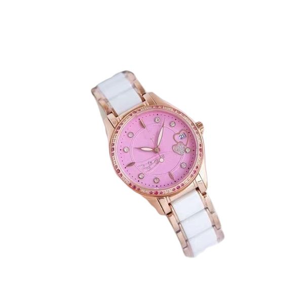 fashion mechanical women's watch 33mm 8215 movement sapphire glass mirror ceramics strap sports waterproof butterfly literal shell bott, Slivery;golden
fashion mechanical women's watch 33mm 8215 movement sapphire glass mirror ceramics strap sports waterproof butterfly literal shell bott, Slivery;golden
