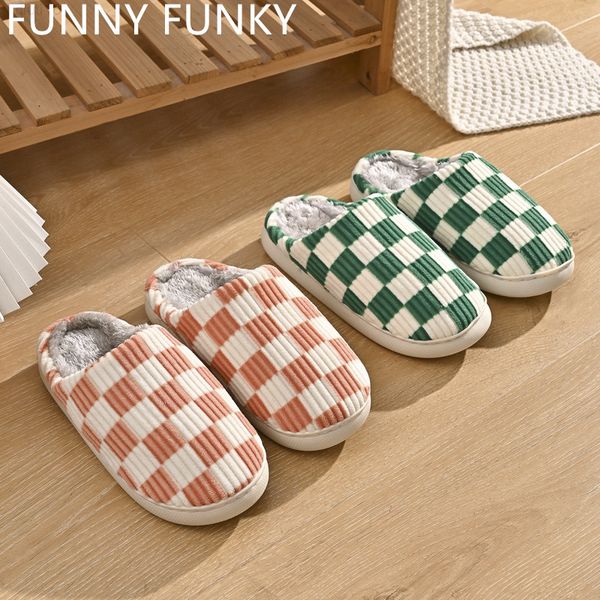 checkered slippers shoes for women fluffy faux fur plush sock keep warm home house shoes non-slip household memory foam slippers y220818, Black
checkered slippers shoes for women fluffy faux fur plush sock keep warm home house shoes non-slip household memory foam slippers y220818, Black