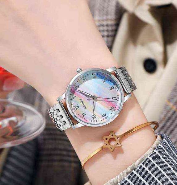 huiya06 new casual 32mm watch female rainbow color quartz movement temperament ladies waterproof watch, Slivery;brown
huiya06 new casual 32mm watch female rainbow color quartz movement temperament ladies waterproof watch, Slivery;brown