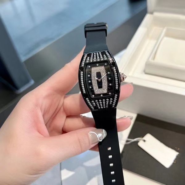 fashion quartz women's watch sports 316 stainless steel case personality wine barrel silicone strap diamond red hollow dial luxury watc, Slivery;golden
fashion quartz women's watch sports 316 stainless steel case personality wine barrel silicone strap diamond red hollow dial luxury watc, Slivery;golden