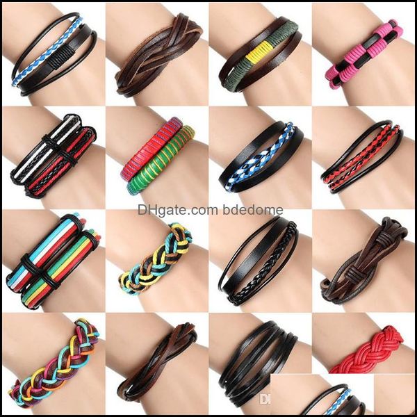 link chain promotion stylish handmade leather braid bracelets wristband bracelet jewelry xmas gifts factory price sto bdedome dh4lg, Black
link chain promotion stylish handmade leather braid bracelets wristband bracelet jewelry xmas gifts factory price sto bdedome dh4lg, Black