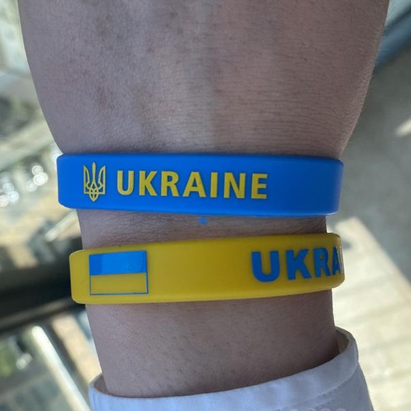 ukraine country flags wristband bracelets strand sport elastic silicone bangles jewelry accessories wholesale gifts, Black
ukraine country flags wristband bracelets strand sport elastic silicone bangles jewelry accessories wholesale gifts, Black
