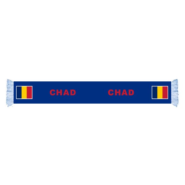 chad factory supply good price polyester satin flag scarf country nation football games fans scarf also can be customized
chad factory supply good price polyester satin flag scarf country nation football games fans scarf also can be customized