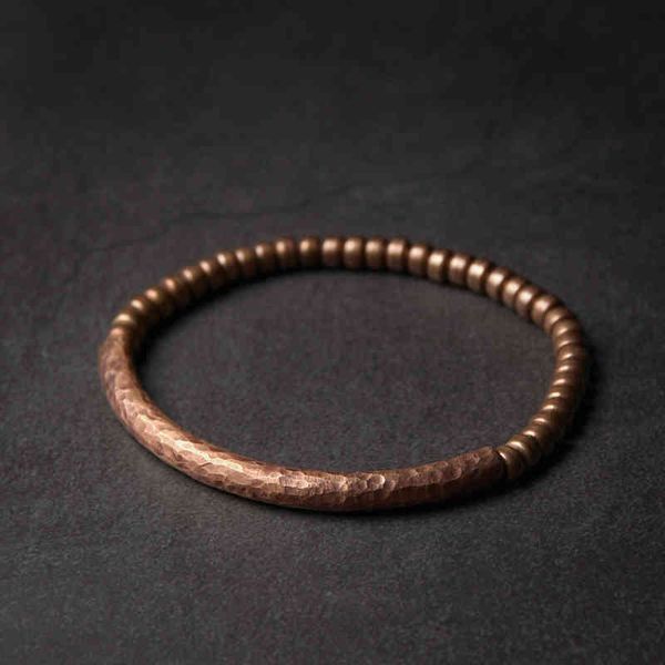 bangle designer handmade hammered pure copper bracelet vintage artificial oxidized street rock style metal jewelry for men women, Black
bangle designer handmade hammered pure copper bracelet vintage artificial oxidized street rock style metal jewelry for men women, Black