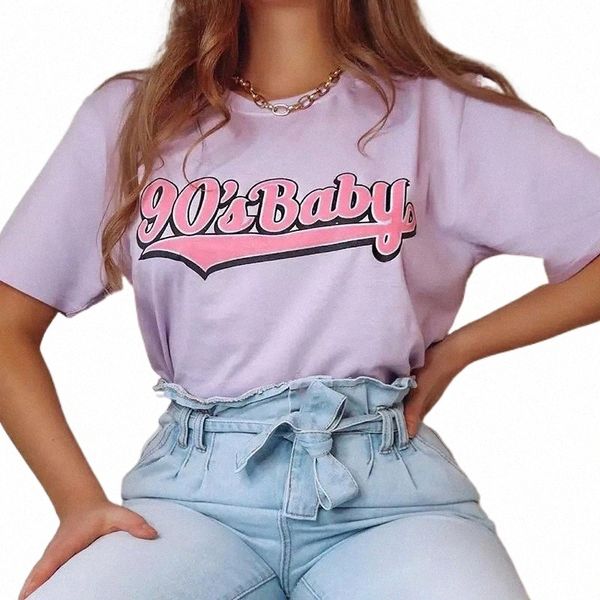90's baby pink birthday women t shirt summer fashion babygirl graphic tshirt cotton plus size 90s grunge clothes 3xl women's t-sh, White
90's baby pink birthday women t shirt summer fashion babygirl graphic tshirt cotton plus size 90s grunge clothes 3xl women's t-sh, White