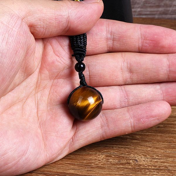 natural royal tiger eye pendant necklaces woman transfer good luck beads strands amulet rope chain handmade jewelry gift, Black
natural royal tiger eye pendant necklaces woman transfer good luck beads strands amulet rope chain handmade jewelry gift, Black