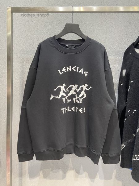 fashion hoodies balencigshirt mens sweaters correct ins couple paris men's and women's brick cabinet marathon letter pattern round, Black
fashion hoodies balencigshirt mens sweaters correct ins couple paris men's and women's brick cabinet marathon letter pattern round, Black