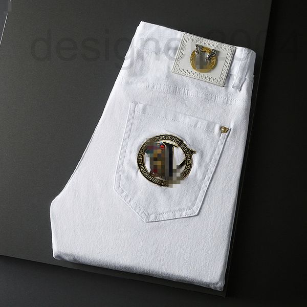 men's jeans designer autumn embroidered men's jeans pure white cotton elastic small foot slim fit korean medusa pants q8no, Blue
men's jeans designer autumn embroidered men's jeans pure white cotton elastic small foot slim fit korean medusa pants q8no, Blue