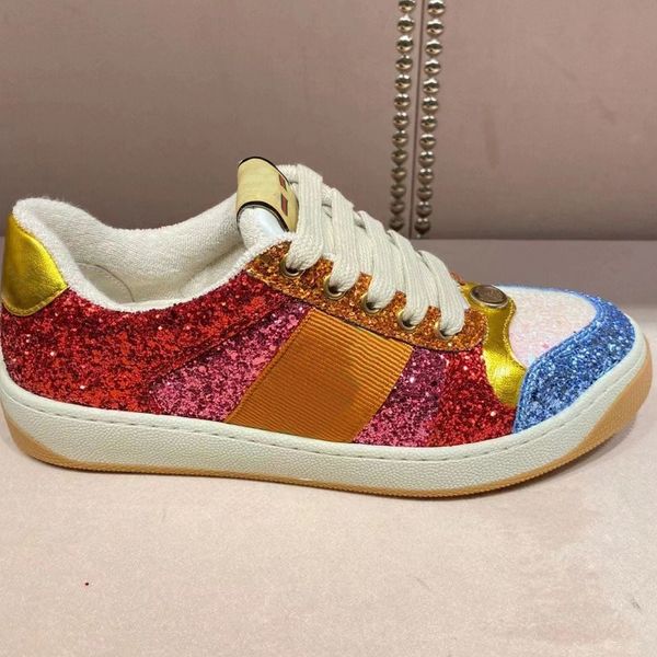 lovelight screener sneakers crystal ladies sneaker shoes webbing sneakers designer stripe fashion dirty leather lace-up tennis shoe fabric f, Black
lovelight screener sneakers crystal ladies sneaker shoes webbing sneakers designer stripe fashion dirty leather lace-up tennis shoe fabric f, Black