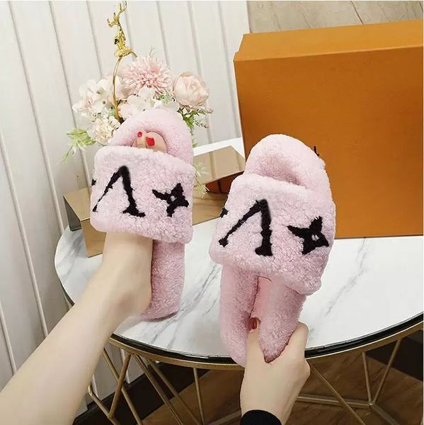 new designers winter luxurys women wool slippers fur fluffy furry warm letters sandals comfortable logo embroidery flip flop size 36-41, Black
new designers winter luxurys women wool slippers fur fluffy furry warm letters sandals comfortable logo embroidery flip flop size 36-41, Black
