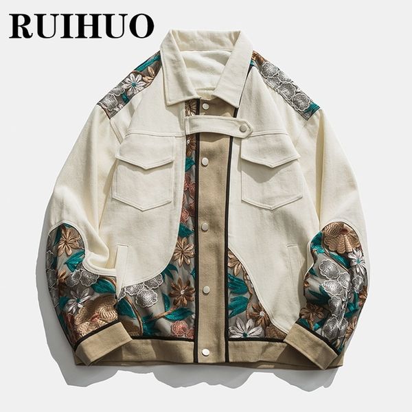 ruihuo embroidered bomber jacket men coat korean style jackets for brand streetwear 5xl arrivals 220818, Black;brown
ruihuo embroidered bomber jacket men coat korean style jackets for brand streetwear 5xl arrivals 220818, Black;brown