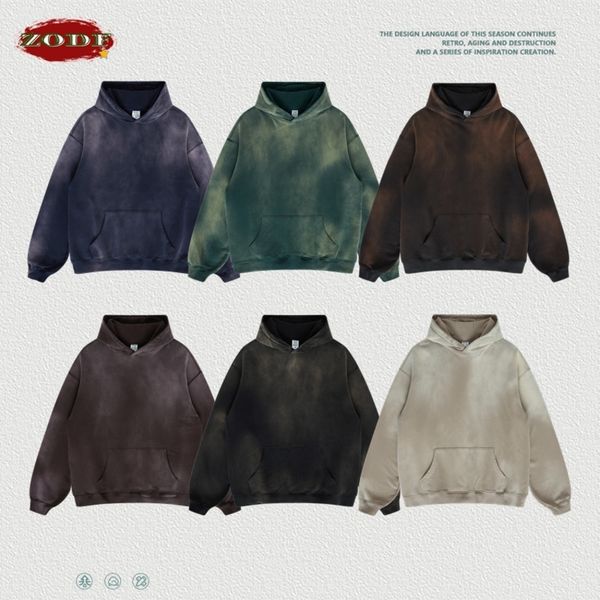 zodf chic high street 400gsm monkey washed cotton hoodies for men loose hooded pullovers brand streetwears, Gray
zodf chic high street 400gsm monkey washed cotton hoodies for men loose hooded pullovers brand streetwears, Gray