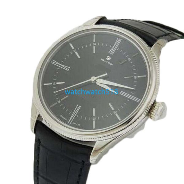 luxury wristwatch for man classic 39mm automatic mechanical lether strap 50509 white gold black dial new model 50509 complete sapphire elega, Slivery;brown
luxury wristwatch for man classic 39mm automatic mechanical lether strap 50509 white gold black dial new model 50509 complete sapphire elega, Slivery;brown