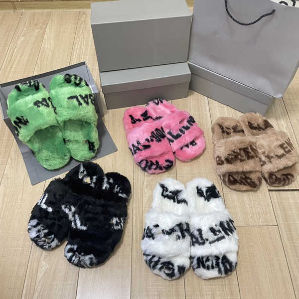 with box women furry slippers fluffy faux fur slides full letters printed luxury designer indoor house shoes pillow soft winter warm muller, Black
with box women furry slippers fluffy faux fur slides full letters printed luxury designer indoor house shoes pillow soft winter warm muller, Black