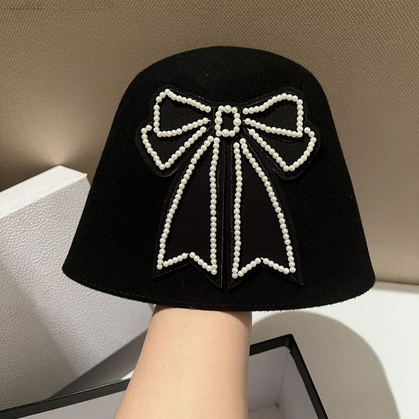 fashion warm bucket hat autumn winter hats for women outdoor big pearl bow wool fisherman cap japanese bell knit beret y220818, Blue;gray
fashion warm bucket hat autumn winter hats for women outdoor big pearl bow wool fisherman cap japanese bell knit beret y220818, Blue;gray