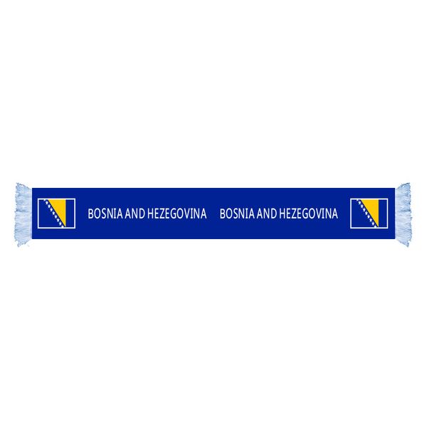 bosnia hezegovina factory supply good price polyester satin flag scarf country nation football games fans scarf also can be customized
bosnia hezegovina factory supply good price polyester satin flag scarf country nation football games fans scarf also can be customized