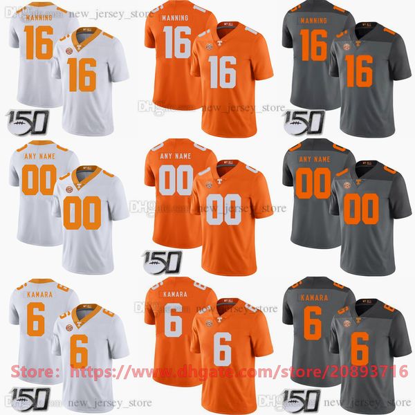 american college football wear custom ncaa tennessee volunteers 6 alvin kamara jersey youth 16 peyton manning 92 reggie white jerseys stitch, Black
american college football wear custom ncaa tennessee volunteers 6 alvin kamara jersey youth 16 peyton manning 92 reggie white jerseys stitch, Black