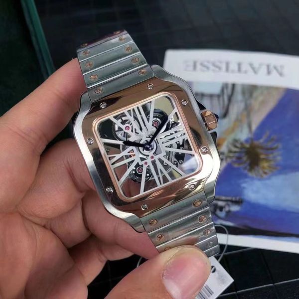 wholesale h hig quality skeleton watches for quartz movement sapphire glass stainless steel strap, Slivery;golden
wholesale h hig quality skeleton watches for quartz movement sapphire glass stainless steel strap, Slivery;golden