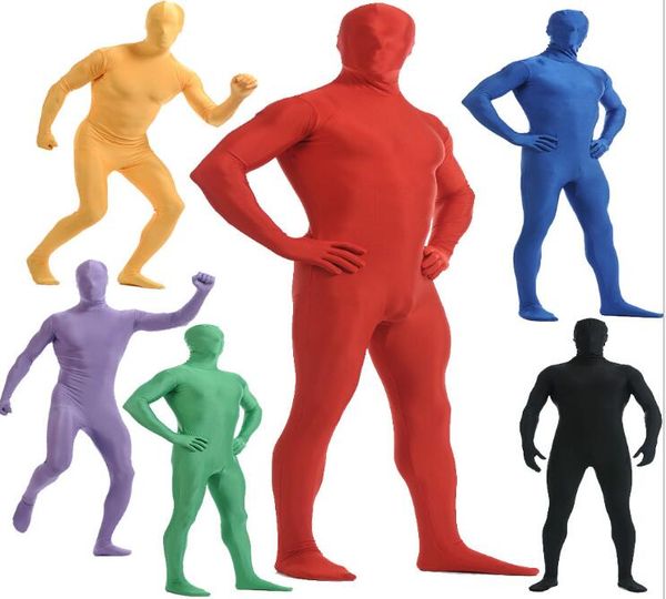 solid color catsuit costumes full body spandex suit unitard tights lycar zentai tage cosplay costume jumpsuit, Black
solid color catsuit costumes full body spandex suit unitard tights lycar zentai tage cosplay costume jumpsuit, Black