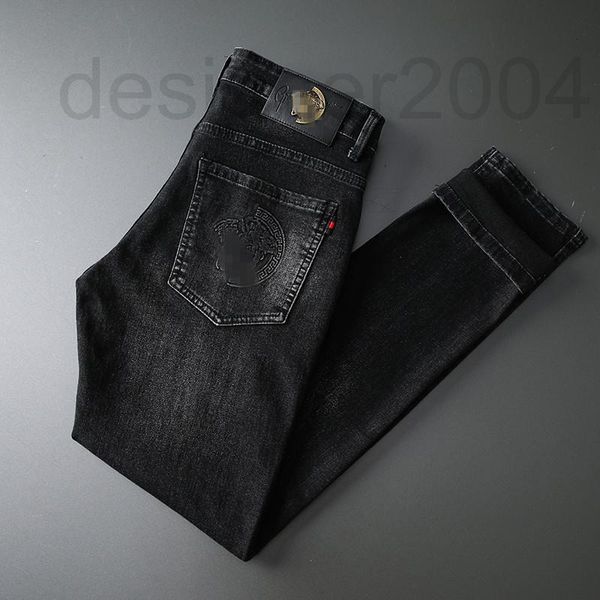 men's jeans designer autumn jeans men's slim fit little feet international special korean version tide brand printing medusa 9sx0, Blue
men's jeans designer autumn jeans men's slim fit little feet international special korean version tide brand printing medusa 9sx0, Blue