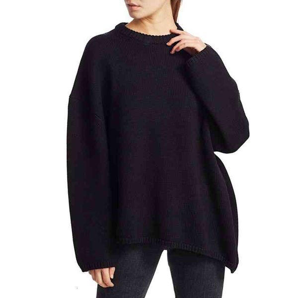 women's knits tees nordic minority style tote asymmetric sweater women's loose round neck dqck, White
women's knits tees nordic minority style tote asymmetric sweater women's loose round neck dqck, White