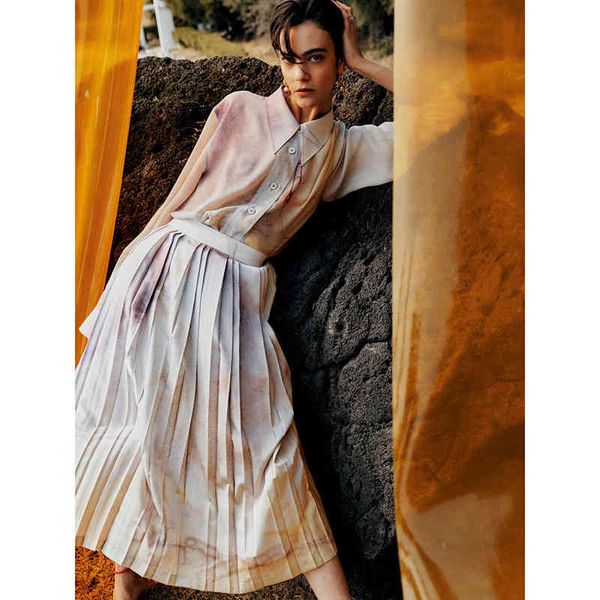 casual dresses korean niche low classic skirt women's summer high waist ink print a-line pleated ijq4, Black;gray
casual dresses korean niche low classic skirt women's summer high waist ink print a-line pleated ijq4, Black;gray