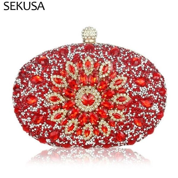 egg shaped women day clutch rhinestones flower design party wedding handbags purse diamonds lady evening bag 220818
egg shaped women day clutch rhinestones flower design party wedding handbags purse diamonds lady evening bag 220818