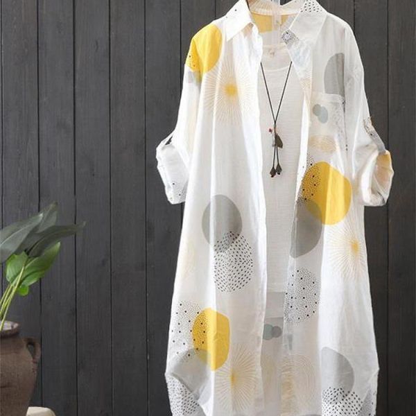 jacket women's long coat shirt chiffon sunscreen women's thin summer loose sunscreen coat women's cardigan thin coat 220818, Black;brown
jacket women's long coat shirt chiffon sunscreen women's thin summer loose sunscreen coat women's cardigan thin coat 220818, Black;brown