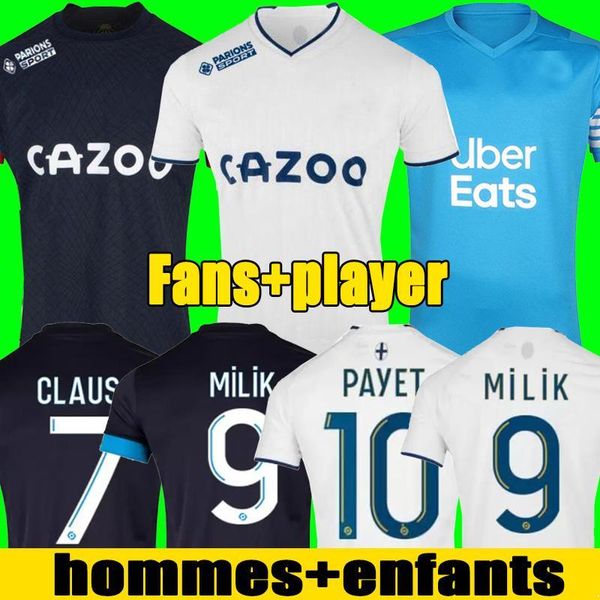 21 22 23 soccer jerseys 2021 2022 2023 marseilles milik maillot foot cuisance guendouzi benedetto gerson payet clauss football shirts men ki, Black;yellow
21 22 23 soccer jerseys 2021 2022 2023 marseilles milik maillot foot cuisance guendouzi benedetto gerson payet clauss football shirts men ki, Black;yellow